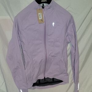 Mens Medium Cycling Racing Jacket Fitted Polartec Windproof Waterproof Road Mtn